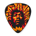 Dunlop Jimi Hendrix Voodoo Fire JHP14HV 6Pack  медиаторы, жесткие, 6 шт.