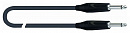 Quik Lok S198-6AM BK готовый инструментальный кабель серии Professional, 6 метров, черный