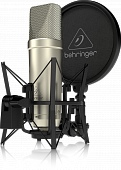 Behringer TM1 конденсаторный студийный микрофон с большой мембраной 1", 20Гц - 20 кГц