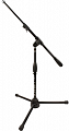 Ultimate Support Pro-R-T-Short-T стойка микрофонная "журавль" на треноге, высота 49-72 см, черная