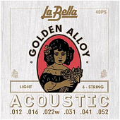 La Bella 40 PS струны для акустической гитары