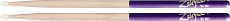Zildjian 5A PURPLE DIP барабанные палочки с деревянным наконечником (прорезиненные), орех