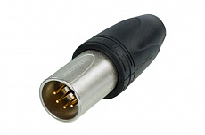 Neutrik NC5MXX-HD-D  кабельный разъем XLR "папа" 5 контактов, позолоченные контакты, защита IP67