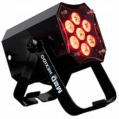 American DJ MOD HEX100 светодиодный прожектор оснащен семью 15-ваттными светодиодами RGBWA + UV (6-В-1)