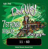 Мозеръ NR 7H  струны для 7-струнной электрогитары, сильное натяжение, . 011-060