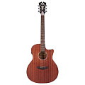D'Angelico Premier Gramercy LS MS  электроакустическая гитара, цвет натуральный
