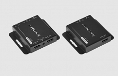 AVCLINK HT-70 комплект передатчик и приемник сигнала HDMI по витой паре. Позволяет передавать сигнал HDMI с разрешением 4k@30Hz на расстояние до 70 м по витой паре CAT6. Также позволяет передать ИК-сигнал управления. Наличие сквозного выходу HDMI у п