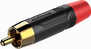 Roxtone RF2CS-BG-RD  разъем RCA "Тюльпан" с красным маркером