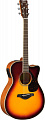 Yamaha FSX820CBS  электроакустическая гитара, цвет коричневый санбёрст