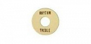 Hosco H-LP-SW-I накладка "Rhythm-Treble" под 3-позиционный переключатель, цвет слоновая кость