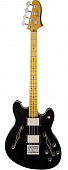 Fender Modern Player Starcaster Bass MN BLK полуакустическая бас-гитара
