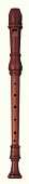 Yamaha YRA-64 in F блок-флейта альт с кейсом