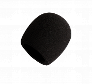 Shure A58WS-BLK поролоновая ветрозащита для микрофонов SM58, PG58 (черная)