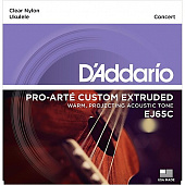 D'Addario EJ65C струны для укулеле