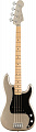 Fender 75TH ANV P Bass DMND ANV  бас-гитара, цвет платинум, чехол в комплекте