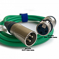 GS-Pro XLR3F-XLR3M (green) 30 метров балансный микрофонный кабель (зеленый)