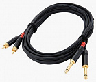 Cordial CFU 0.6 PC аудио кабель, 0.6 метров, цвет черный