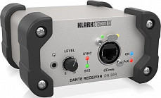 Klark Teknik DN 30R конвертер аналогового стереосигнала из протокола Dante