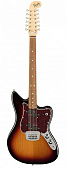 Fender Electric XII PF 3TSB 12-струнная электрогитара, цвет санберст, с чехлом