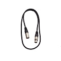 Rockcable RCL 30301 D7  микрофонный кабель XLR(M) XLR( F) 1 м