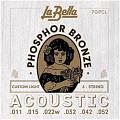 La Bella 7 GPCL струны для акустической гитары