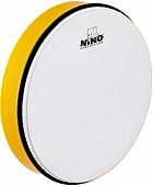Meinl Nino6Y ручной барабан 12' с колотушкой желтый, мембрана пластик