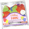 Alice AP-100G медиаторы, разноцветные, 0.58-1.5 мм, 100 шт