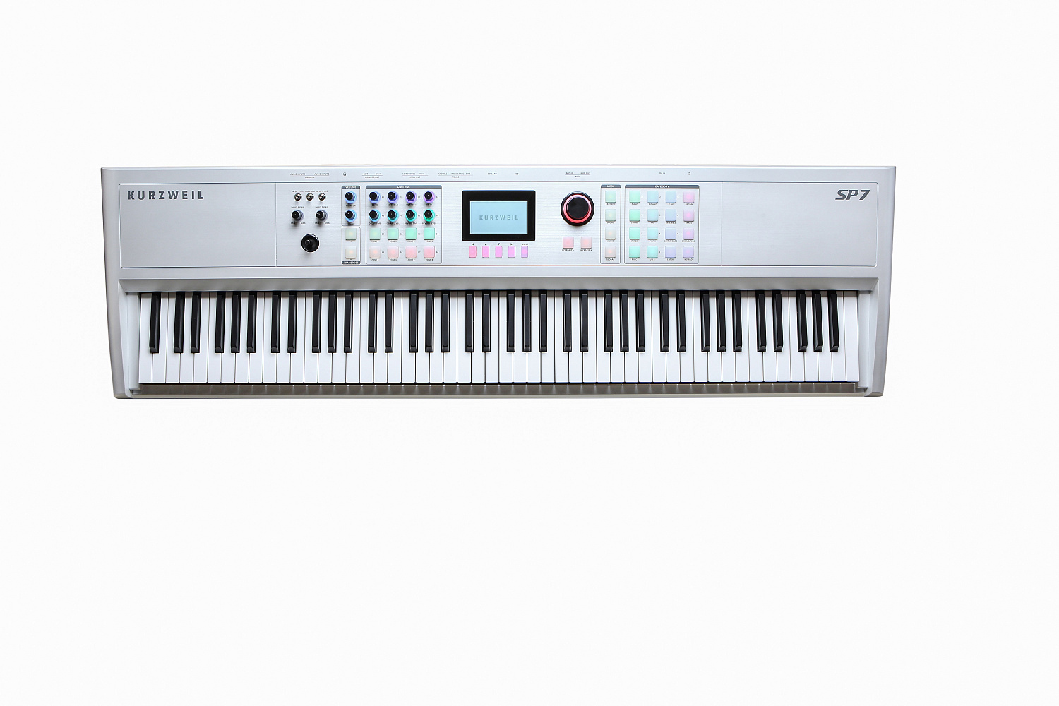 Kurzweil SP7 WH  цифровое сценическое пианино, 88 молоточковых клавиш (Фатар), полифония 256, цвет белый