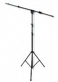 Roxtone MS080 телескопическая микрофонная стойка журавль overhead, цвет матовый черный