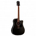 Kepma D1C Black  акустическая гитара, цвет черный
