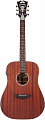 D'Angelico Premier Lexington LS MS  электроакустическая гитара, дредноут, цвет натуральный