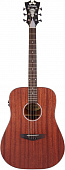 D'Angelico Premier Lexington LS MS  электроакустическая гитара, дредноут, цвет натуральный