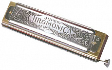 Hohner 270 / 48 Super Chromonica E (M27005) хроматическая губная гармошка в тональности E (''Ми''), 12 отв., 48 яз.