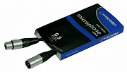 American DJ AC-Pro-XMXF/0,5 кабель микрофонный, 0.5 метров, цвет черный