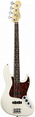 Fender American Standard Jazz Bass 2012 RW Olympic White бас-гитара