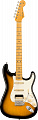 Fender Japan Vintage Mod 50S Stratocaster HSS MN 2-Tone Sunburst электрогитара, цвет санберст, чехол в комплекте