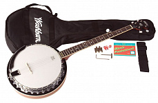 Washburn B8K комплект банджо, чехол, ремень