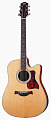 Crafter Oakland 55-DE/N электроакустическая гитара, фирменный чехол в комплекте