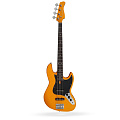 Sire V3P-4 ORG  бас-гитара, форма Jazz Bass, цвет оранжевый