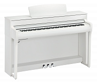 Yamaha CLP-745WH цифровое пианино, 88 клавиш, клавиатура GT/256 полифония/38 тембров/2х100вт/USB, цвет-белый