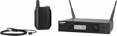 Shure GLXD14RE/93 Z2 цифровая рековая радиосистема с бодипаком и петличным микрофоном WL93, 2404-2478 МГц