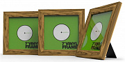 Glorious Vinyl Frame Set 7" Rosewood  комплект рамок для обложек винила формата 7'', цвет палисандр