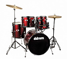 Ddrum D120B BR барабанная установка, цвет красный