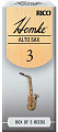 Rico RHKP5ASX305  трости для альт-саксофона, Frederick L. Hemke (3+), 5 шт. в пачке