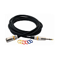 Rockcable RCL 30383 D7 M BA  кабель балансный XLR (M) - джек стерео, 3 м