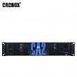 CRCBox CA2 усилитель мощности, 2 х 250 Вт / 8Ω, 2 x 450 Вт / / 4Ω, 2U