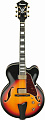Ibanez AF95-BS полуакустическая гитара, цвет санбёрст