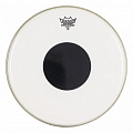Remo CS-0316-10 Controlled Sound 16' Clear Black Dot прозрачный пластик с черным центром