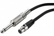 JTS GC-80 инструментальный кабель, Mini XLR 4Pin - mono Jack 6.3, 80 см.