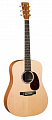 Martin D-X1E-04 KAE  элекроакустическая гитара дредноут, цвет натуральный, чехол в комплекте